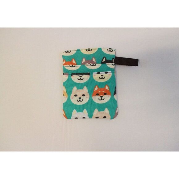 Shiba Inu Scrub POCKET Insert, Organizer & Protector for Nurses, Doctors - Picture 3 of 4